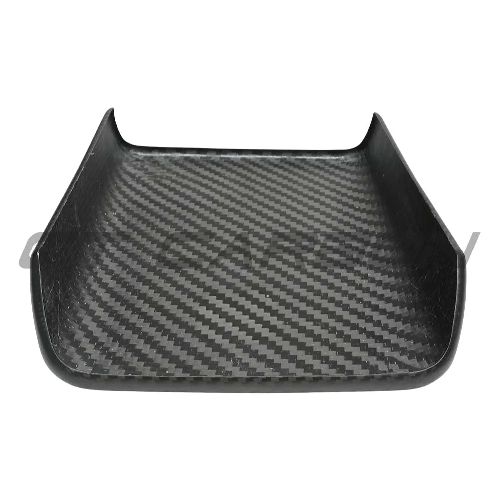 TESLA MODEL Y 2025+ FACELIFT MATTE DRY CARBON ARMREST COVER - V1