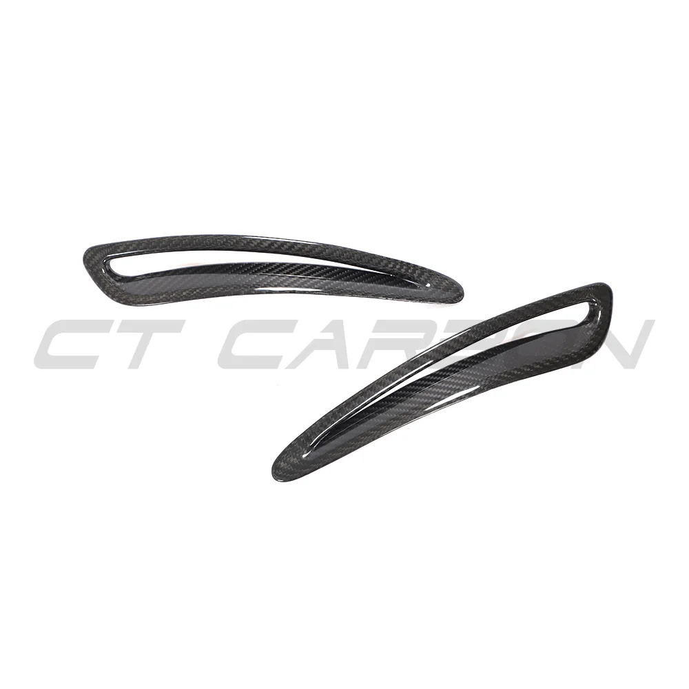 TOYOTA SUPRA 2019+ A90 CARBON FIBRE HOOD/BONNET TRIM-Accessories-CT CARBON-CT Carbon - High-quality carbon fiber and gloss black aerodynamic parts for premium sports and luxury vehicles.