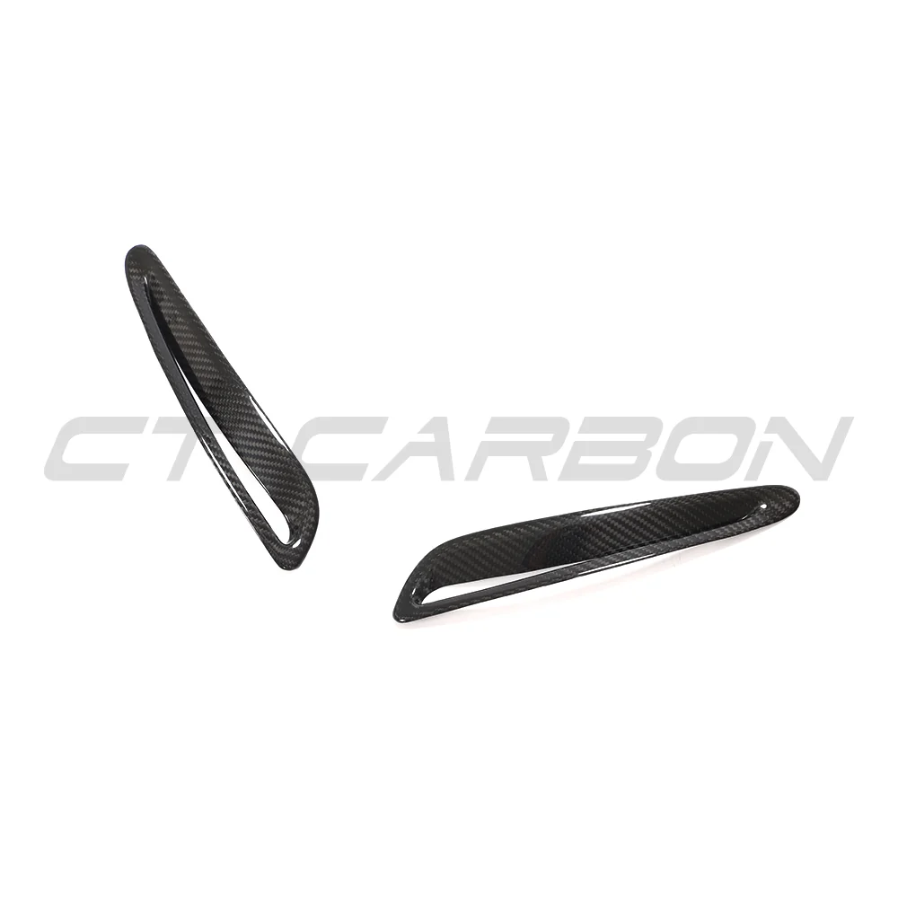 TOYOTA SUPRA 2019+ A90 CARBON FIBRE HOOD/BONNET TRIM-Accessories-CT CARBON-CT Carbon - High-quality carbon fiber and gloss black aerodynamic parts for premium sports and luxury vehicles.