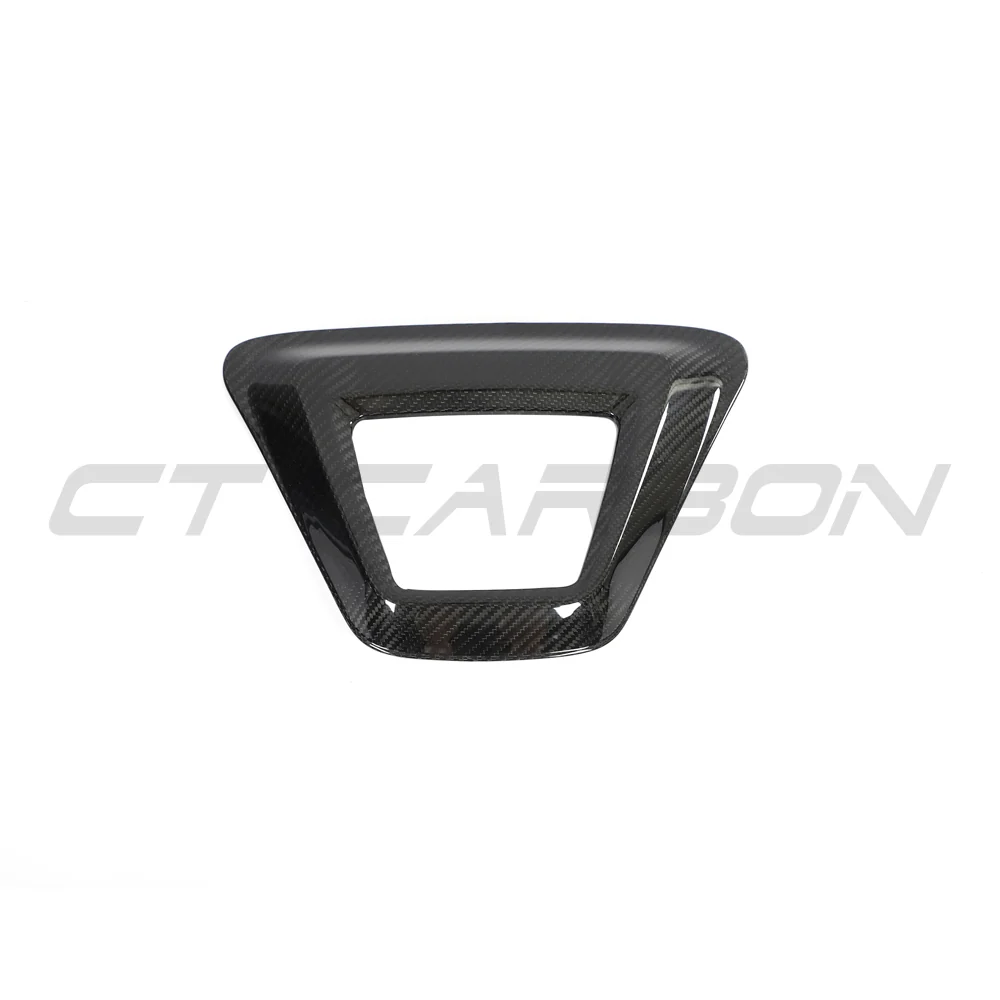 TOYOTA SUPRA 2019+ A90 CARBON FIBRE RAIN LIGHT COVER-Accessories-CT CARBON-CT Carbon - High-quality carbon fiber and gloss black aerodynamic parts for premium sports and luxury vehicles.