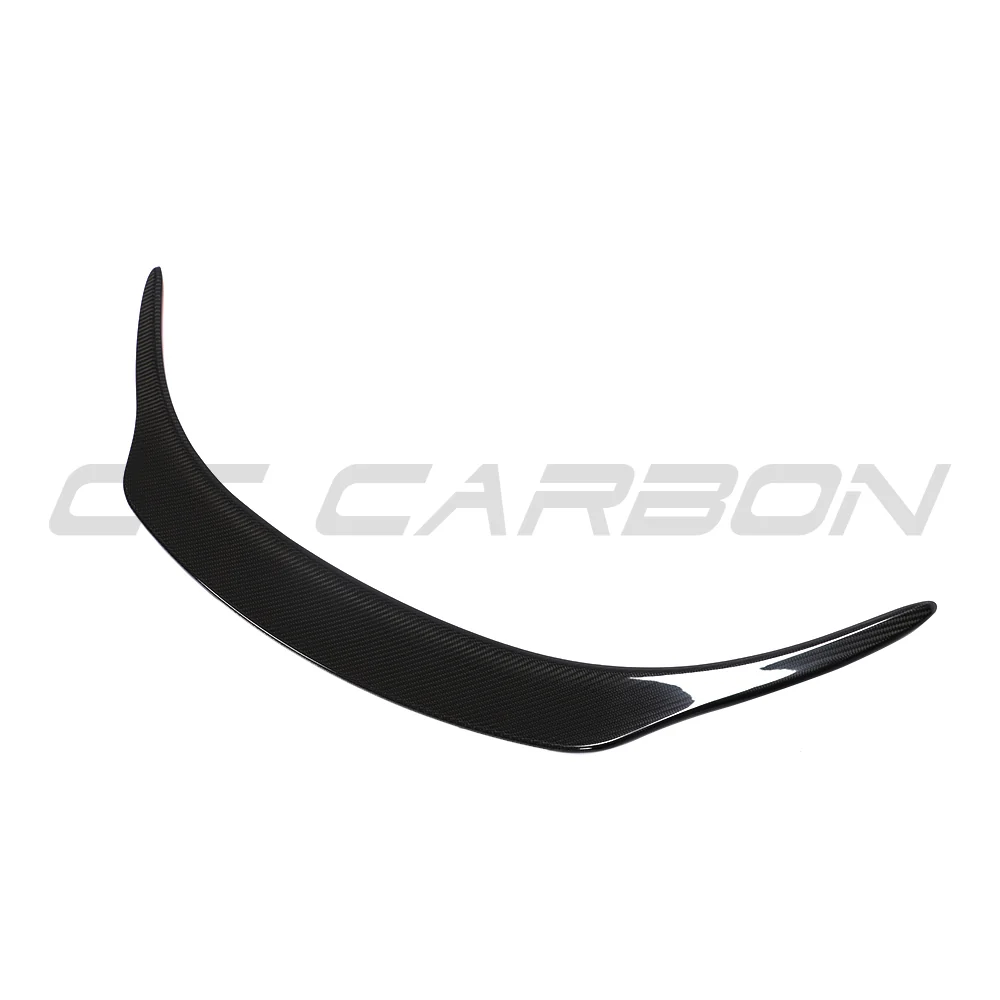 TOYOTA SUPRA 2019+ A90 CARBON FIBRE SPOILER - V3-Spoiler-CT CARBON-CT Carbon - High-quality carbon fiber and gloss black aerodynamic parts for premium sports and luxury vehicles.
