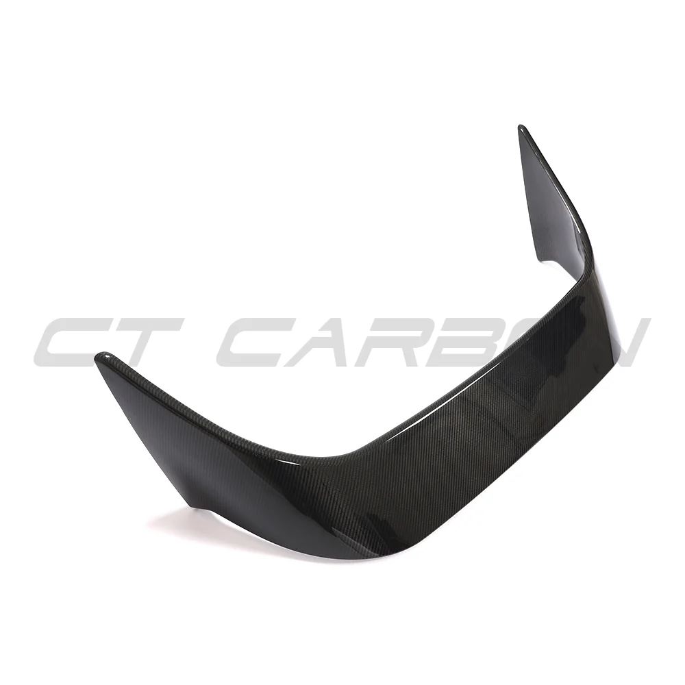 TOYOTA SUPRA 2019+ A90 CARBON FIBRE WING-Spoiler-CT CARBON-CT Carbon - High-quality carbon fiber and gloss black aerodynamic parts for premium sports and luxury vehicles.