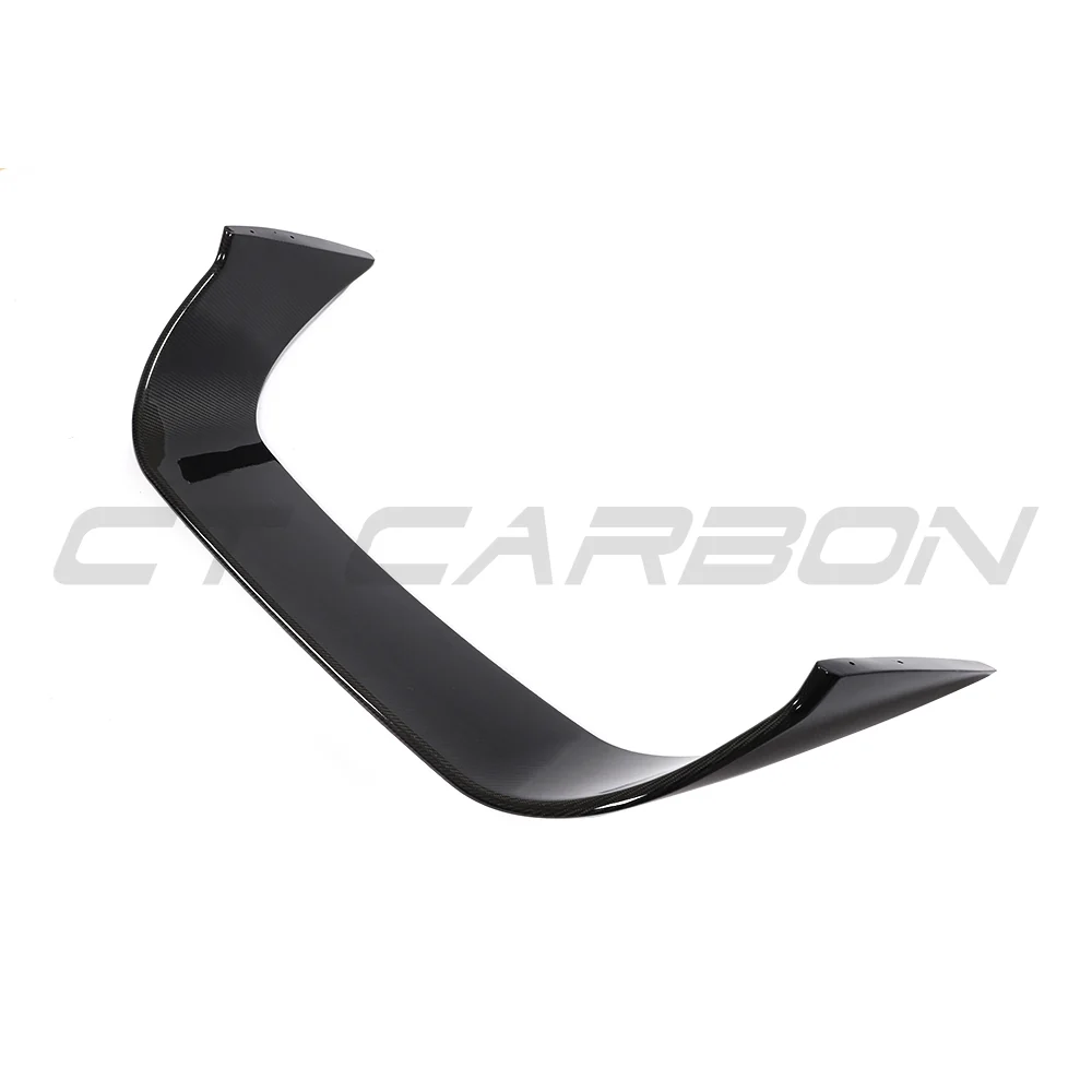 TOYOTA SUPRA 2019+ A90 CARBON FIBRE WING-Spoiler-CT CARBON-CT Carbon - High-quality carbon fiber and gloss black aerodynamic parts for premium sports and luxury vehicles.