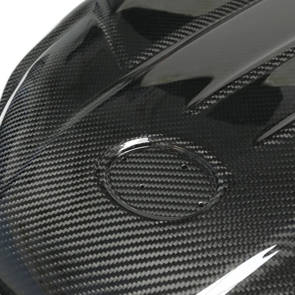 TOYOTA SUPRA A90 3.0T B58 CARBON FIBRE ENGINE COVER-Accessories-CT CARBON-CT Carbon - High-quality carbon fiber and gloss black aerodynamic parts for premium sports and luxury vehicles.