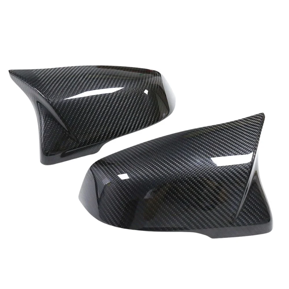 TOYOTA SUPRA A90 CARBON FIBRE MIRRORS - M-STYLE-Accessories-CT CARBON-CT Carbon - High-quality carbon fiber and gloss black aerodynamic parts for premium sports and luxury vehicles.