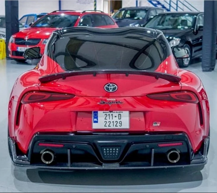 CT CARBON Splitter TOYOTA SUPRA A90 FULL CARBON FIBRE KIT - CT CARBON