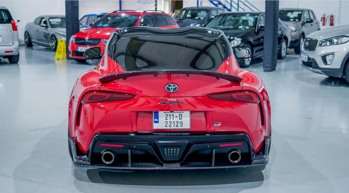 CT CARBON Splitter TOYOTA SUPRA A90 FULL CARBON FIBRE KIT - CT CARBON