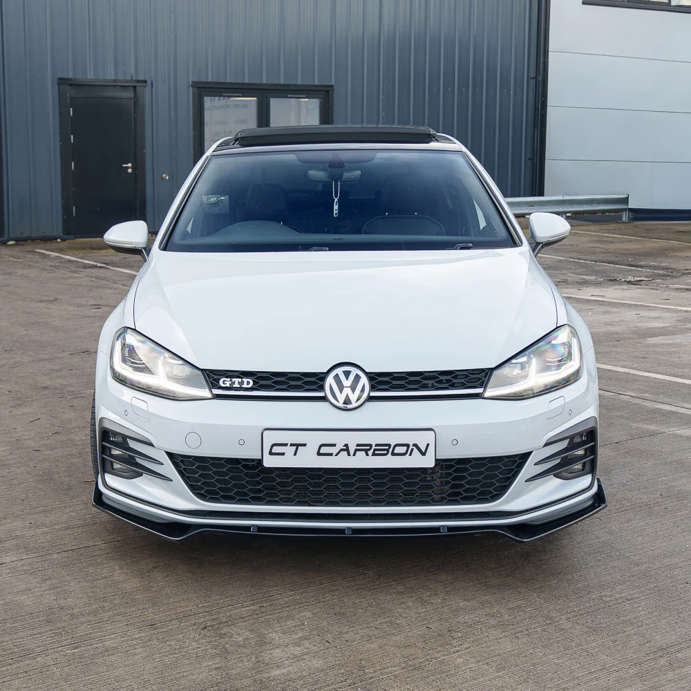 VOLKSWAGEN GOLF R/GTD/GTI MK7/7.5 2014-2020 GLOSS BLACK SPLITTER