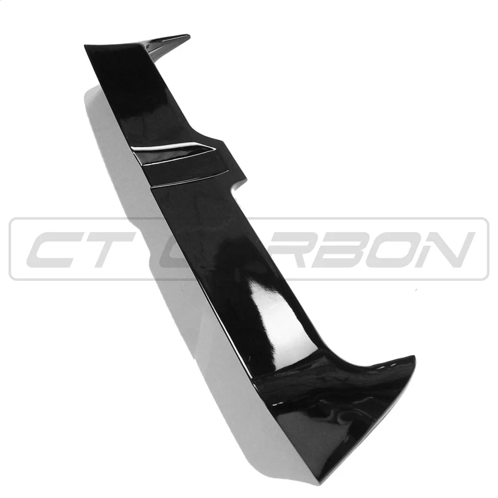VOLKSWAGEN POLO MK5 2014-2017 GLOSS BLACK SPOILER-Spoiler-BLAK BY CT-CT Carbon - High-quality carbon fiber and gloss black aerodynamic parts for premium sports and luxury vehicles.