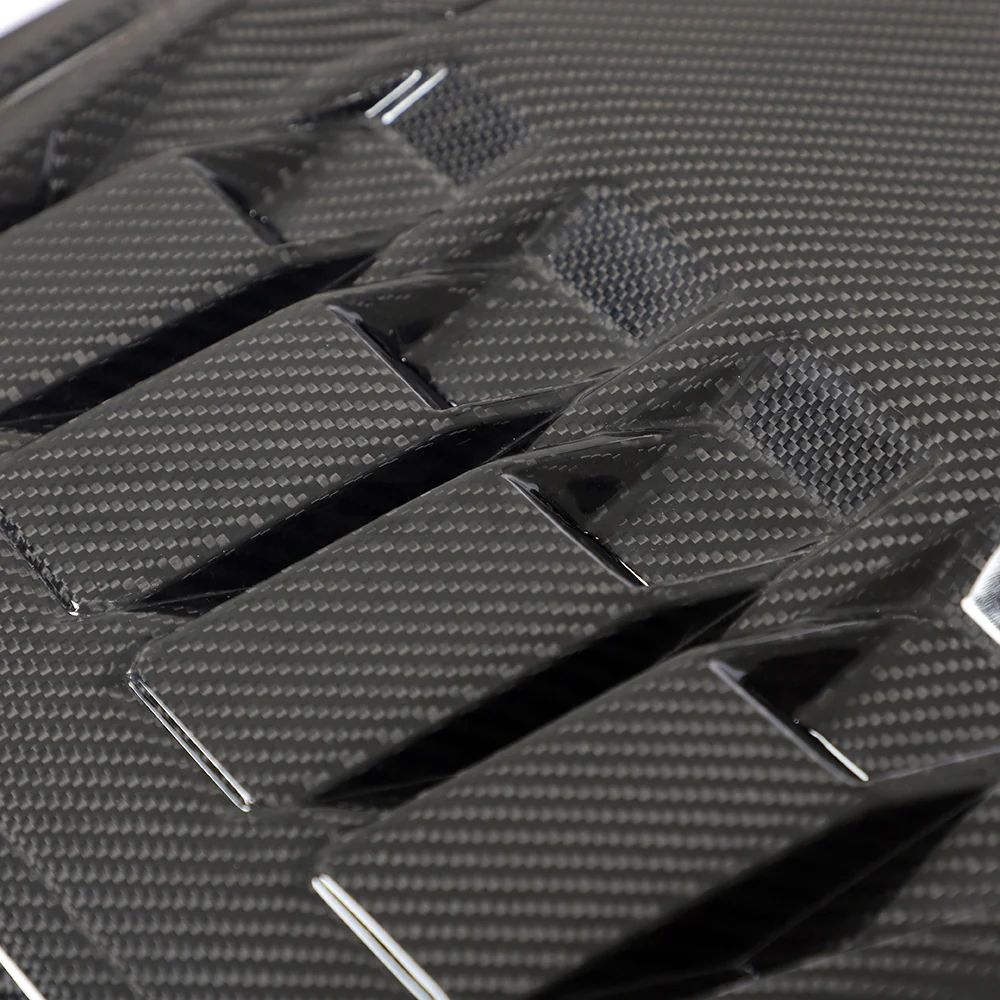 VW GOLF MK8 2020+ GTI CARBON FIBRE ENGINE COVER-Accessories-CT CARBON-CT Carbon - High-quality carbon fiber and gloss black aerodynamic parts for premium sports and luxury vehicles.