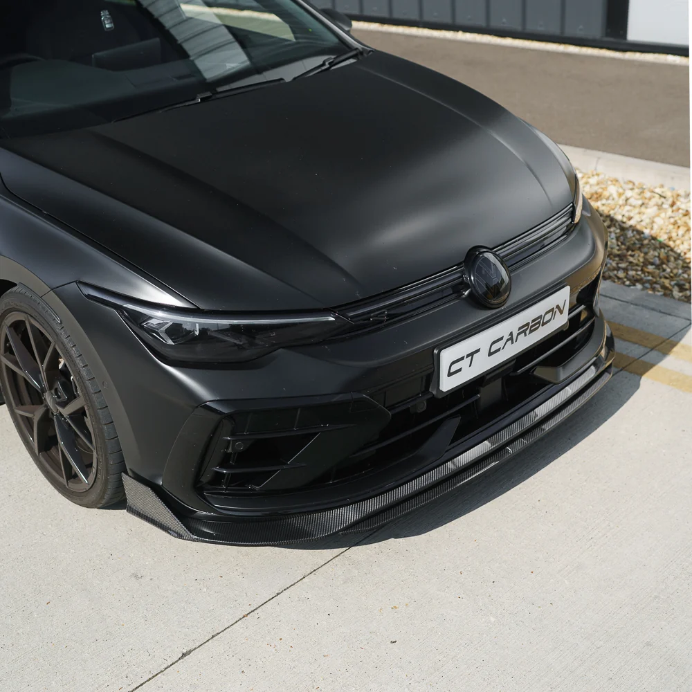 VW GOLF MK8.5 R/CS 2024+ CARBON FIBRE SPLITTER - CT DESIGN