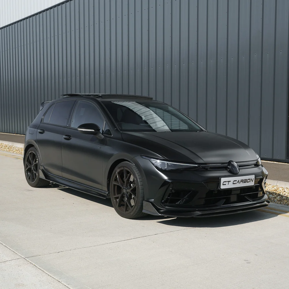 VW GOLF MK8.5 R/CS 2024+ CARBON FIBRE SPLITTER - CT DESIGN