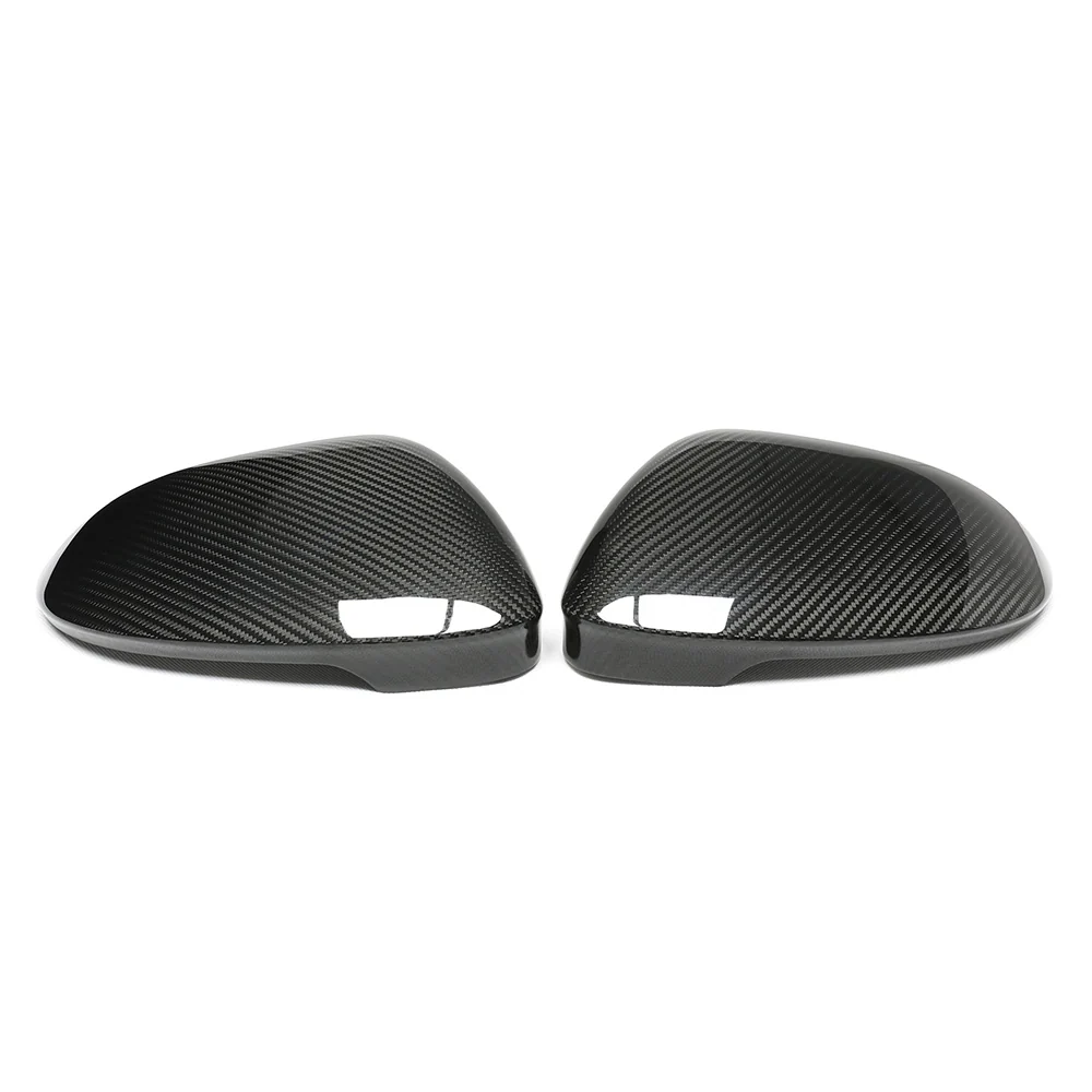 VW GOLF MK8 CARBON FIBRE MIRRORS - WITHOUT LANE ASSIST-Mirrors-CT CARBON-CT Carbon - High-quality carbon fiber and gloss black aerodynamic parts for premium sports and luxury vehicles.