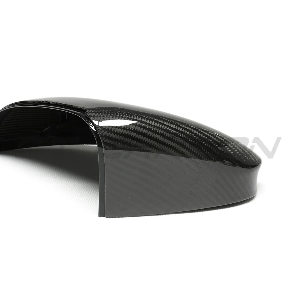 VW GOLF MK8 CARBON FIBRE MIRRORS - WITHOUT LANE ASSIST-Mirrors-CT CARBON-CT Carbon - High-quality carbon fiber and gloss black aerodynamic parts for premium sports and luxury vehicles.