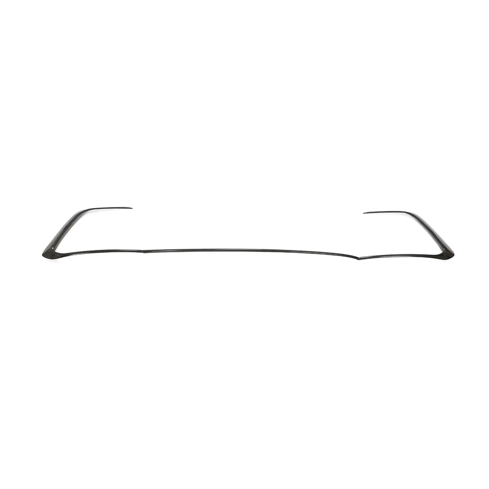 VW GOLF MK8 GTI CARBON FIBRE FRONT TRIM-Accessories-CT CARBON-CT Carbon - High-quality carbon fiber and gloss black aerodynamic parts for premium sports and luxury vehicles.