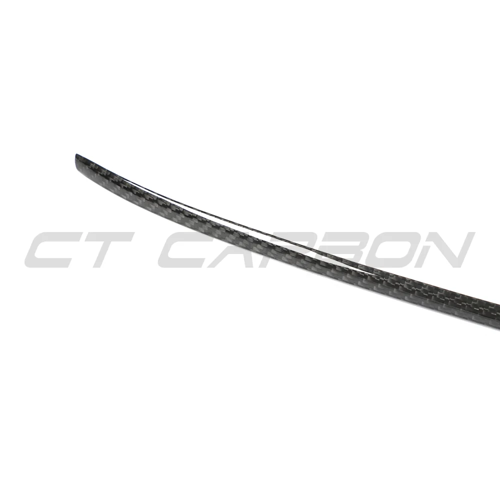 VW GOLF MK8 GTI CARBON FIBRE FRONT TRIM-Accessories-CT CARBON-CT Carbon - High-quality carbon fiber and gloss black aerodynamic parts for premium sports and luxury vehicles.