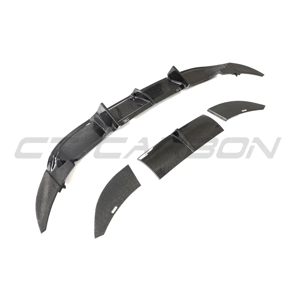 VW GOLF R MK7 2014-2017 CARBON FIBRE DIFFUSER-Diffuser-CT CARBON-CT Carbon - High-quality carbon fiber and gloss black aerodynamic parts for premium sports and luxury vehicles.