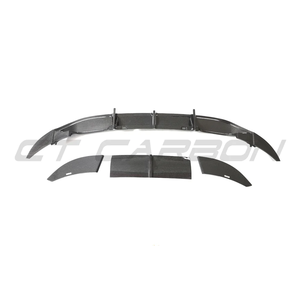 VW GOLF R MK7 2014-2017 CARBON FIBRE DIFFUSER-Diffuser-CT CARBON-CT Carbon - High-quality carbon fiber and gloss black aerodynamic parts for premium sports and luxury vehicles.