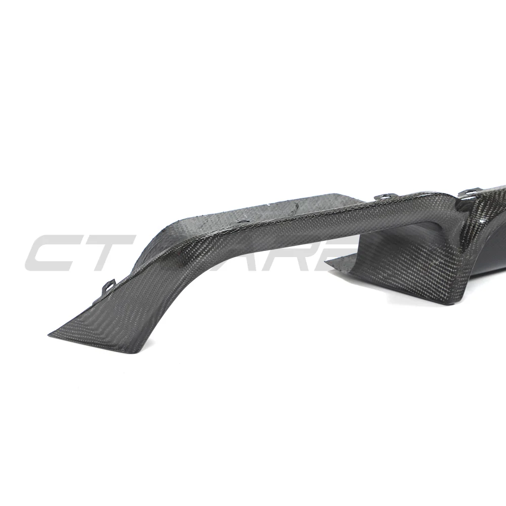 X3M F97 2018-2023 CARBON FIBRE DIFFUSER-Splitter-CT CARBON-CT Carbon - High-quality carbon fiber and gloss black aerodynamic parts for premium sports and luxury vehicles.